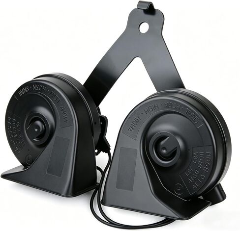 Anpher Horn Assembly Dual Note Electric Horn Level 2 متوافق مع 2015-2022 Ford F-150 2018-2022 Ford Expedition يستبدل # FL3Z-13832-C FL3Z-13832-B FL3Z-13832-A in Kuwait