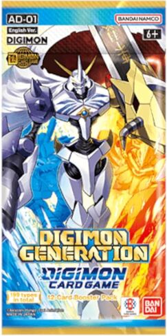Digimon TCG: جيل Digimon المعزز المتقدم (AD-01) - 12 حزمة in Kuwait