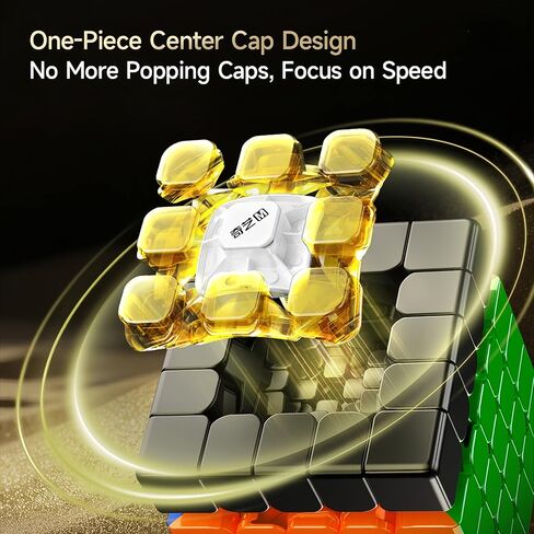LiangCuber QY Toys Speed Cube 5x5 Magnetic UV Coating – 59mm High-Performance Puzzle Cube 5x5x5 Stickerless in Saudi Arabia