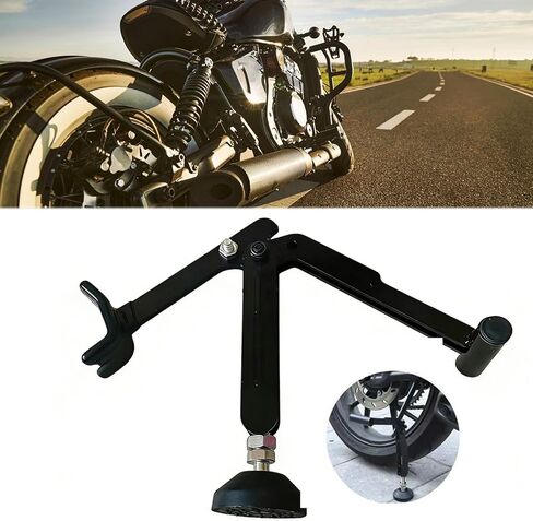 Motorcycle Rear Wheel Lift Stand Wheel Lifting Frame Professional Lifter Stable Crane Frame in Saudi Arabia