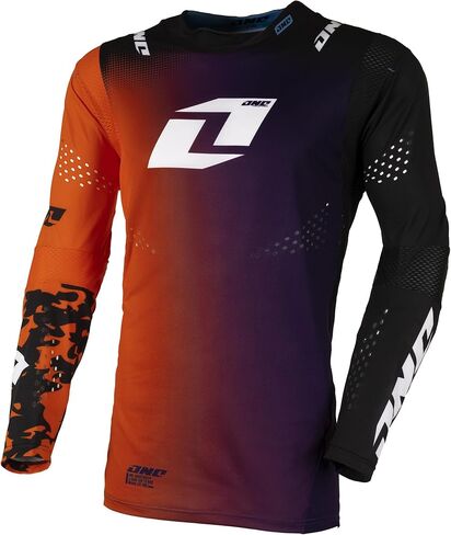 ONE Industries Mens X-197 MX Jersey Daze Orange X-Large in Saudi Arabia