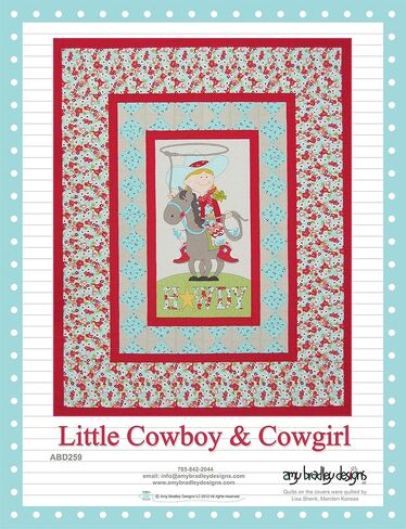 Amy Bradley Designs Little Cowboy & Cowgirl Quilt Pattern in Saudi Arabia