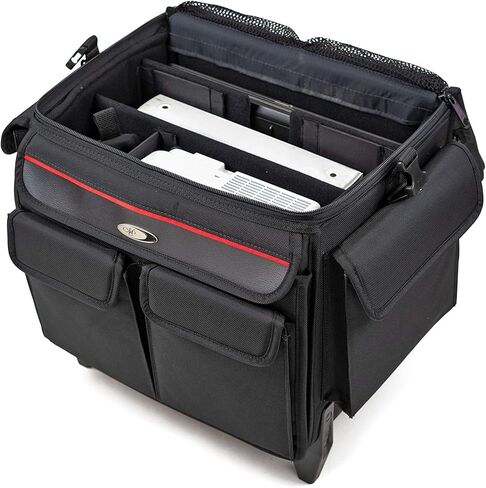 MCY LTPJ-RB03 Business Projector Case Rolling Briefcase Laptops - Large, 16x17x12.5 inches in Saudi Arabia