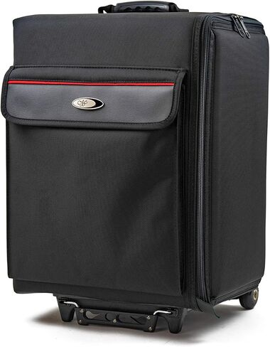 MCY MXLTLUG 5 Laptop Storage Roller Bag Up to 5 Laptops for Business Gaming Laptops - Black, 15.5x20x11.5 inches in Saudi Arabia
