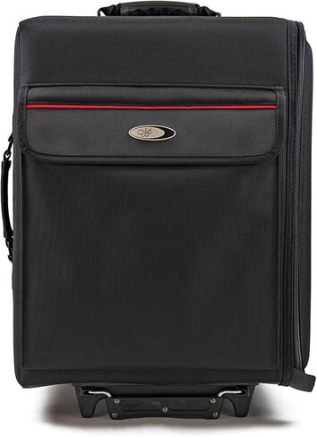 MCY MXLTLUG 5 Laptop Storage Roller Bag Up to 5 Laptops for Business Gaming Laptops - Black, 15.5x20x11.5 inches in Saudi Arabia