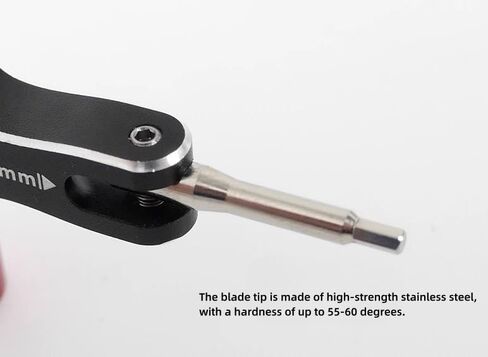 M5 Quad Wrench with Built-in One Way Bearing Tool – 1.5mm / 2mm Foldable Screwdriver for RC FPV Racing Drone Motor Prop Release & Maintenance in Saudi Arabia