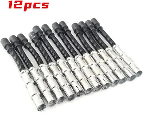 WF-12PC أسلاك توصيل الإشعال سلك الإشعال متوافق مع بنز C E Class E320 W210 W203 W211 W220 W251 C240 ​​C320 C55 1121500118 1121500218 in Kuwait