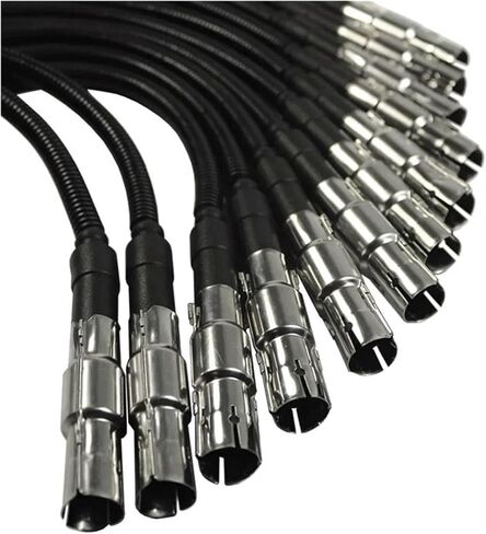 WF-12PC أسلاك توصيل الإشعال سلك الإشعال متوافق مع بنز C E Class E320 W210 W203 W211 W220 W251 C240 ​​C320 C55 1121500118 1121500218 in Kuwait