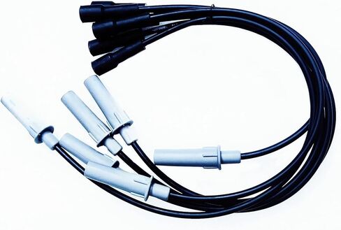 6 قطعة/مجموعة كابل الإشعال، 5019593AA، متوافق مع: 3'0L، 3''3L، 3.8L، Voyager RG، Caravan R2، Town RV RS، 2001-2010 in Kuwait