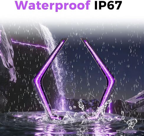 مصابيح شبكية LED لهجة فانغ لملحقات Polaris RZR PRO XP/R/S 2025 2026+، رسوم متحركة لبدء التشغيل مقاومة للماء، مصابيح شواية أمامية باللون الأرجواني DRL (زوج واحد) in Kuwait