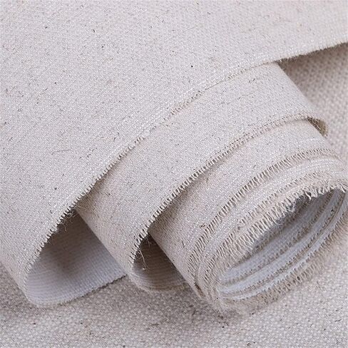 Rolled 30cm Long Professional Blank Canvas for Painting Layer Acrylic Oil Linen Blend Primed Art Supplies in Saudi Arabia