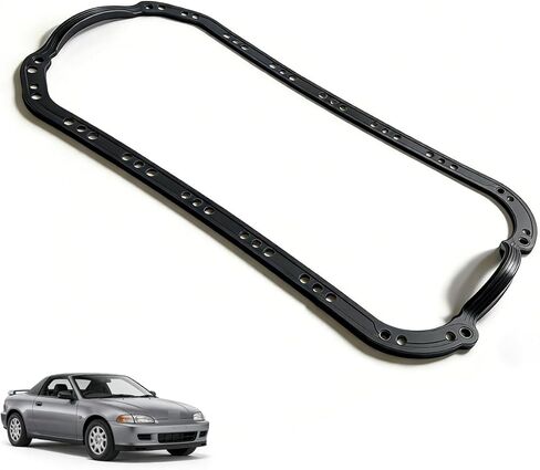 Engine Oil Pan Gasket Replace OE OS30690R/ 11251-P01-004 Compatible with HONDA Civic For Engine 1.6L 1996-2000/ Engine 1.7L 2001-2005/ Engine del Sol 1.6L 1996-1997 Oil Seal Gasket in Kuwait