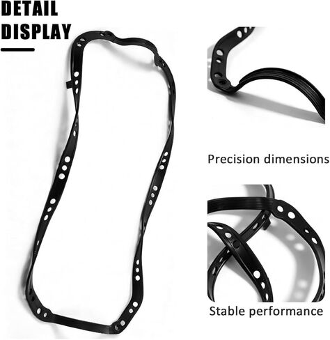 Engine Oil Pan Gasket Replace OE OS30690R/ 11251-P01-004 Compatible with HONDA Civic For Engine 1.6L 1996-2000/ Engine 1.7L 2001-2005/ Engine del Sol 1.6L 1996-1997 Oil Seal Gasket in Kuwait