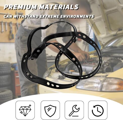 Engine Oil Pan Gasket Replace OE OS30690R/ 11251-P01-004 Compatible with HONDA Civic For Engine 1.6L 1996-2000/ Engine 1.7L 2001-2005/ Engine del Sol 1.6L 1996-1997 Oil Seal Gasket in Kuwait