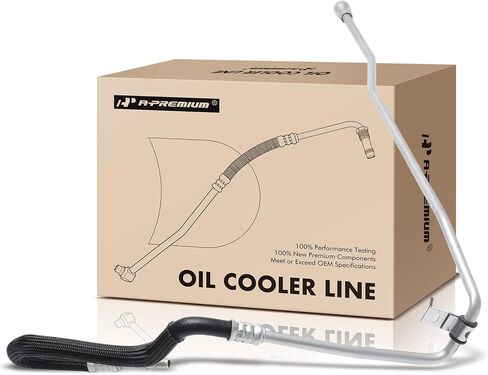 خرطوم خط تبريد زيت ناقل الحركة الأوتوماتيكي A-Premium متوافق مع Ford Edge & Lincoln MKX، 2012-2015، 2.0L 2.7L 3.5L 3.7L in Kuwait