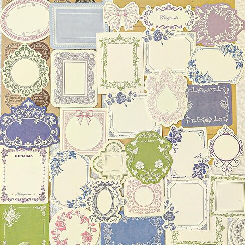 120 Sheets Vintage Embossed Scrapbook Paper,Mini Pink Journaling Scrapbooking Supplies Kit Aesthetic Decorative Craft Stationery for Journaling, Junk Journals, Planners & Scrapbooking Supplies in Saudi Arabia