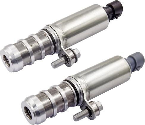 Intake & Exhaust Camshaft Position Actuator Solenoid Valve Kit Compatible with Chevy GMC Equinox Malibu Cobalt HHR Terrain Buick Pontiac Saturn 2.0L 2.2L 2.4L Replaces# 12655421 12655420 in Saudi Arabia