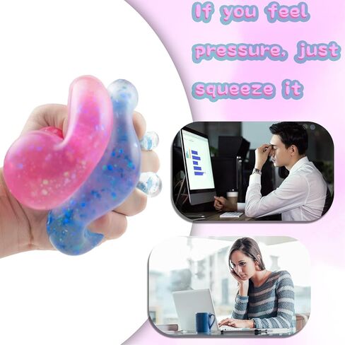 Water Drop Squeeze Squishies, Dream Squishy Drop Squishy Stress Ball, Soft Fidget Stress Ball, 2026 New Slow Rise Relief Fidget Sensory for Anxiety Stress Easter Party Favors (Blue) in Saudi Arabia