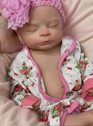 18inch/45cm Timothy Baby Full Body Solid Silicone Baby Girl Dolls,not Vinyl,Realistic Handmade Soft Silicone Reborn Doll Washable in Saudi Arabia