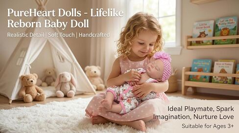 18inch/45cm Timothy Baby Full Body Solid Silicone Baby Girl Dolls,not Vinyl,Realistic Handmade Soft Silicone Reborn Doll Washable in Saudi Arabia