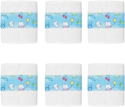Reborn Baby Dolls Diapers for 17-24 inch Newborn Reusable 6-Piece Pack Fit in Saudi Arabia