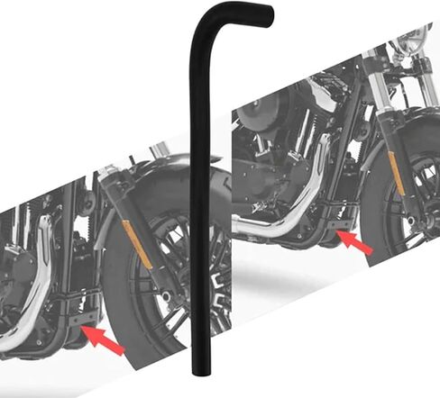 خط تصريف زيت الدراجة النارية خط خرطوم تبريد الزيت مناسب لـ H-arley Sportster XL 883 X48 1200 72V 14-24 أسود in Kuwait