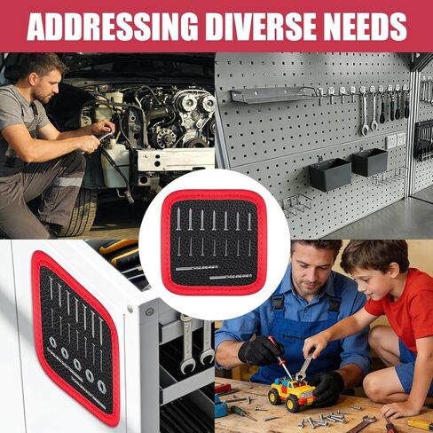 Flexible Magnetic Tool Mat, Double Sided Magnetic Mat, Flexible Magnetic Tool Tray Mat for Garage Workshop, Auto Repair Tools in Kuwait