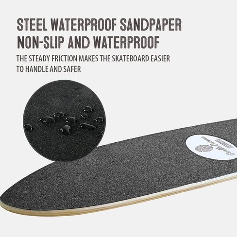 Gentle Booms Sports Skateboard Swing, 29.79.5 Inch Large Stand Up Surf With Adjustable Handle, Up to 660 Pounds Weight Capacity, Outdoor for Kids in Saudi Arabia