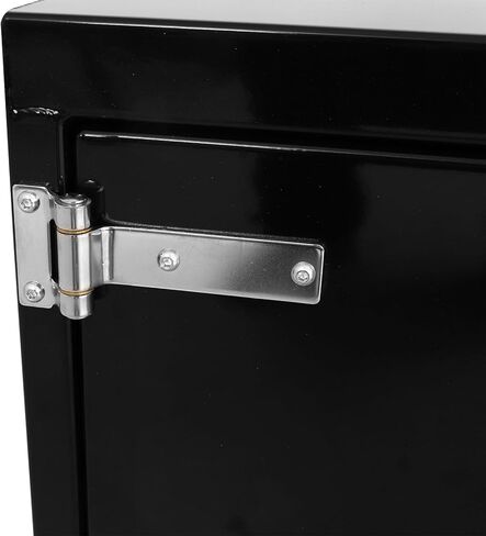 Aluminum Underbody Truck Tool Box With Cam Lock, Double Barn Door Storage Organizer For Flatbed Truck Bed, Black (36"×18"×18") in Saudi Arabia