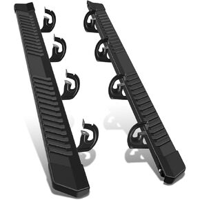 DNA Motoring STEPB-ZTL-8087-SLSS Pair 6" Width Stainless Steel Running Board Step Bar,Silver in Kuwait