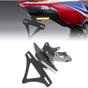 Motorcycle Tail Tidy Integrated License Plate Holder Compatible with Honda CBR1000RR-R/SP 2020 2021 2022 2023 2024 Fender Eliminator Kit CBR1000RR-R Tail Tidy License Plate Bracket with Turn Signal in Saudi Arabia