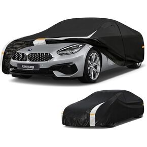 Kaugung 10 Layers Car Cover Custom Fit for Porsche 911 Coupe Convertible Targa (2011-2026), 100% Waterproof Full Exterior Cover with Vents, Towel & Repair Patches, Rain Snow Sun UV Protection. in Saudi Arabia