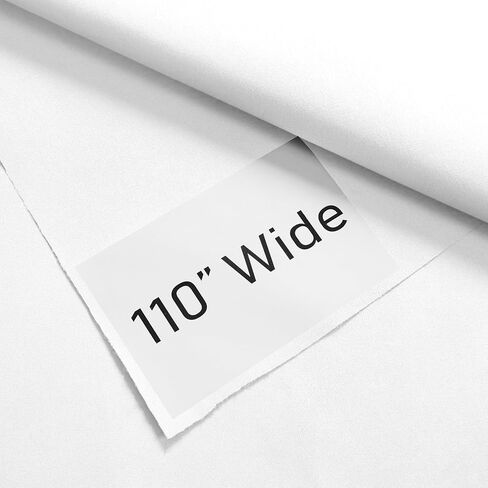 110 Inch Wide 100% Blackout Fabric Pre-Cut 5 Yard (180" x 110") - Light Blocking Material for Curtains, Windows, Blinds - Total Blackout Cloth for Drapery Lining, Heat Blocking Window Cover in Saudi Arabia