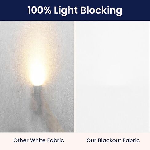110 Inch Wide 100% Blackout Fabric Pre-Cut 5 Yard (180" x 110") - Light Blocking Material for Curtains, Windows, Blinds - Total Blackout Cloth for Drapery Lining, Heat Blocking Window Cover in Saudi Arabia