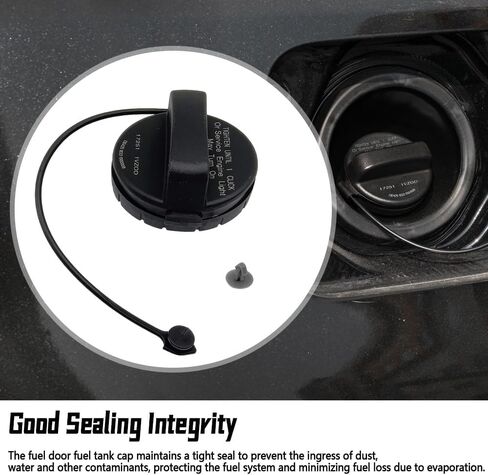 غطاء غاز 17251-4BA0B متوافق مع Nissan Z GT-R Qashqai Rogue 2009-2025 Infiniti M56 M37 EX37 M56 FX35 QX70 QX50 Q60 Q50 2011-2020، غطاء حشو خزان الوقود استبدال 172514BA0B in Kuwait