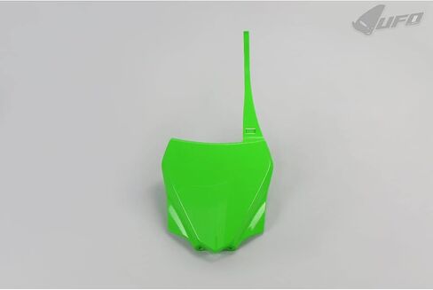 UFO PLAST Front Number Plate Green Kawasaki KX 85 2014-2024 in Saudi Arabia