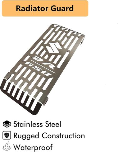 Motorcycle Radiator Guard Compatible with Suzuki DR-650 in Saudi Arabia