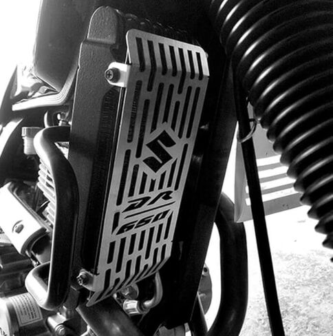 Motorcycle Radiator Guard Compatible with Suzuki DR-650 in Saudi Arabia
