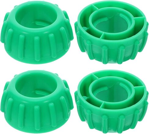 DECHOUS Slide Fixing Screw Caps 4pcs, Plastic Nut Covers for Indoor Play Equipment, Safety Repair Accessories for Playground Slides in Saudi Arabia