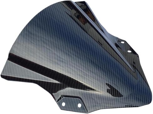 Carbon Fiber Windshield Wind Deflector Compatible with 400 250 EX400 2018 2019 2020 2021 2022 in Saudi Arabia