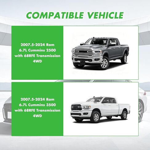 مرشح نقل الديزل يصلح ل 2007.5-2024 RAM 6.7L الكمون 2500 ، 3500 مع 68RFE نقل 4WD استبدال 5013470AC in Kuwait