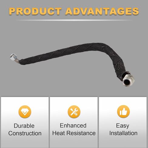 598-123 Exhaust Gas Recirculation EGR Emissions Tube Pipe Compatible with Mercury/Lincoln/Ford 2003-2011Models Replace 3W7Z9D477BA 2-40001 SK598123 in Saudi Arabia