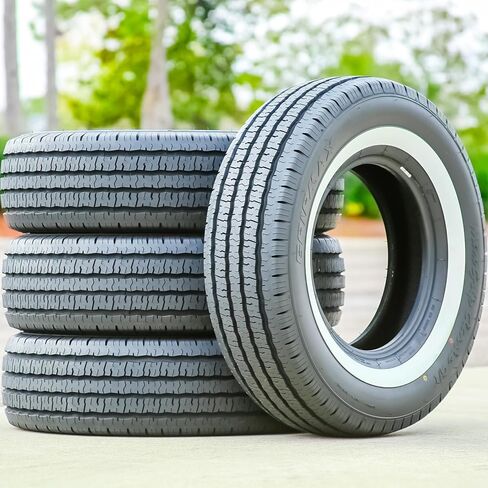Gripmax MaxGrip Classic G/T Passenger Car All-Season Touring Radial Tire-205/70R15 205/70/15 205/70-15 96H Load Range SL 4-Ply WSW White Side Wall in Saudi Arabia