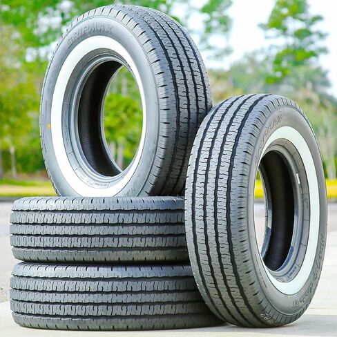 Gripmax MaxGrip Classic G/T Passenger Car All-Season Touring Radial Tire-205/70R15 205/70/15 205/70-15 96H Load Range SL 4-Ply WSW White Side Wall in Saudi Arabia