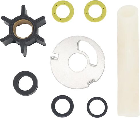 16159A2 Water Pump Impeller Repair Kit for Mercury and Mariner 2 2.5 3 3.3 3.5 HP Outboard Engine Replacement 8M0204676 161543 16154 889246A16 8M0080264 Sierra 18-3098 in Saudi Arabia