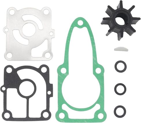 16159A2 Water Pump Impeller Repair Kit for Mercury and Mariner 2 2.5 3 3.3 3.5 HP Outboard Engine Replacement 8M0204676 161543 16154 889246A16 8M0080264 Sierra 18-3098 in Saudi Arabia