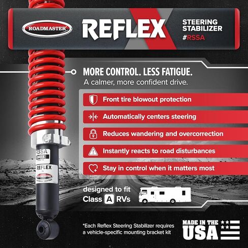 مثبت التوجيه ROADMASTER RSSA Reflex للمنازل المتنقلة من الفئة A، الحجم: حزمة من 1، متعدد in Saudi Arabia