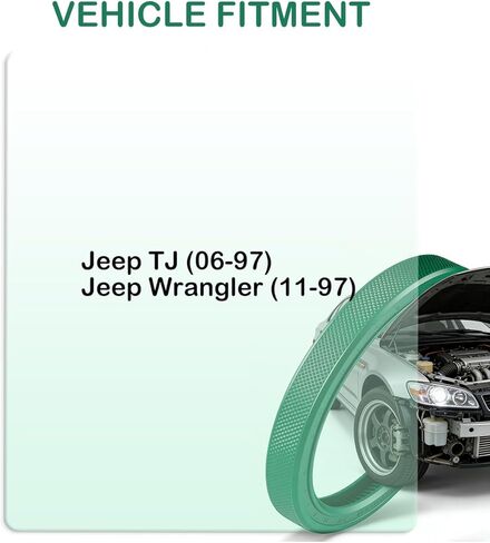 طقم ختم حلقة وحشية نظام تكييف الهواء لسيارة Jeep TJ 06-97، Wrangler 11-97، RS 2605；MT2605；26762 in Kuwait