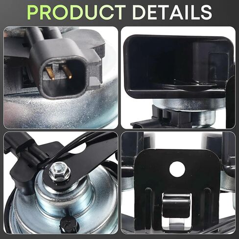 Dual Horn Assembly with Bracket Compatible with Ford F-250 F-350 F-450 F-550 Super Duty 2010-2016 Replace BC3Z-13832-A in Kuwait