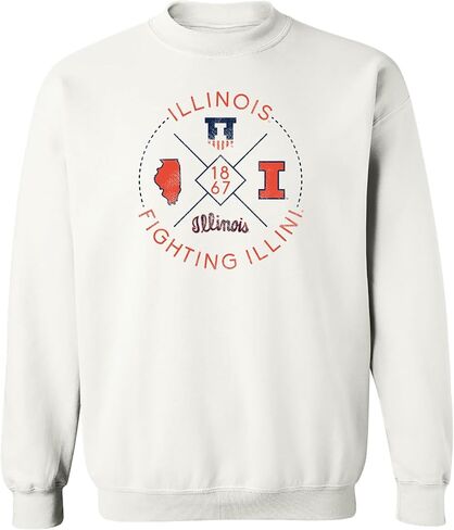 ختم هوية UGP Campus Apparel NCAA، فريق ملون برقبة مستديرة، كلية، جامعة in Saudi Arabia